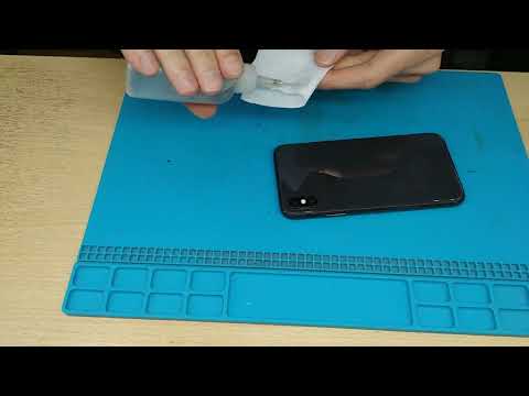 Замена задней крышки iphone x без лазера/iPhone x Back Cover Replacement without laser