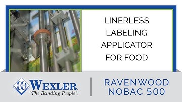 Linerless Labeling Applicator for Food - Ravenwood Nobac 500