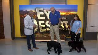 Patrick Evans Welcomes Guide Dogs of the Desert to the Studio