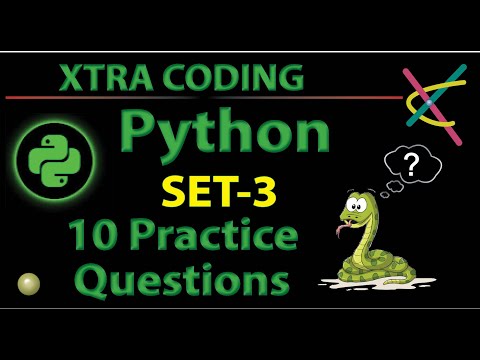 #Set 3 || Python 10 Practice Questions