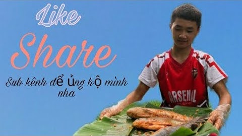 Tân Vlog - Ẩm Thực Cá Nướng Quận Lá Chuối Đặc Sản Thôn Quê