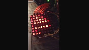 Arduino 8x8 RGB LED Matrix - third test