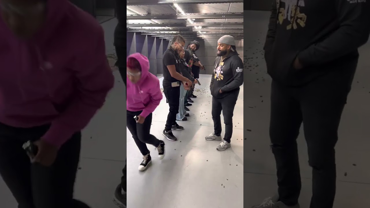 She got kicked out of firearm training 