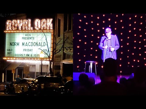 Norm Macdonald | Live at the Royal Oak Music Theatre | 9-20-2019 (10PM Show)