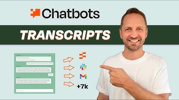 How to Connect Zapier Chatbots Transcripts with 7k Apps