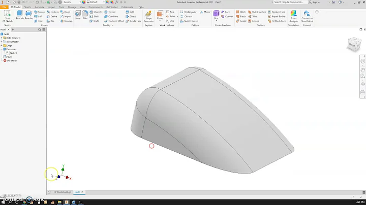Automoblox T9 Windshield Inventor Walkthrough - Part 1
