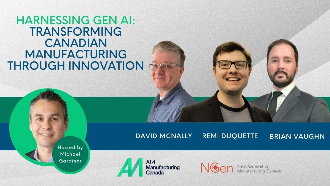 Harnessing Generative AI: Transforming Canadian Manufacturing Through Innovation