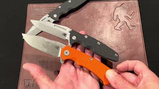 Introducing the new Hinderer Eklipse 3.5” Skinny Fullered Harpoon Spanto at USA Made Blade