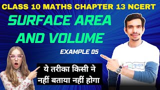 Surface Area and Volume | Example 5 | Class 10 Maths | NCERT Solutions | CBSE | ConceptGuru.in