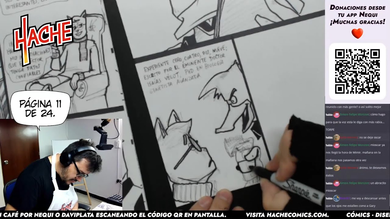 Reto Cómic 24 Horas 2024 - Undécima hora - YouTube