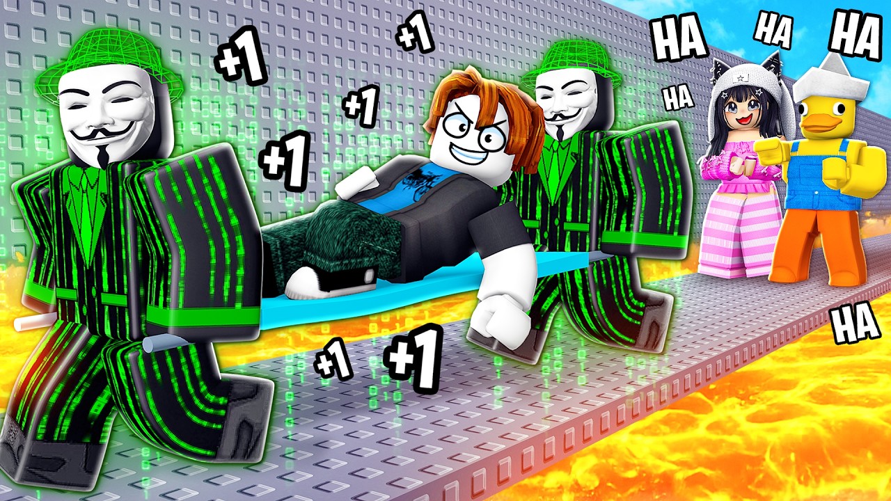 Every Second +1 SPEED to Escape Roblox Hospital...