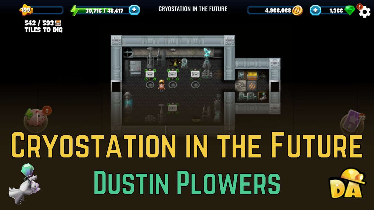 Cryostation in the Future - #4 Dustin Plowers - Diggy's Adventure
