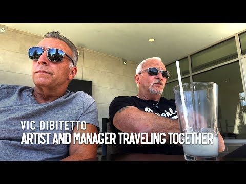 Artist and Manager traveling together