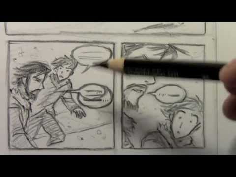 How To Make Rough Layouts For Comics Manga Youtube