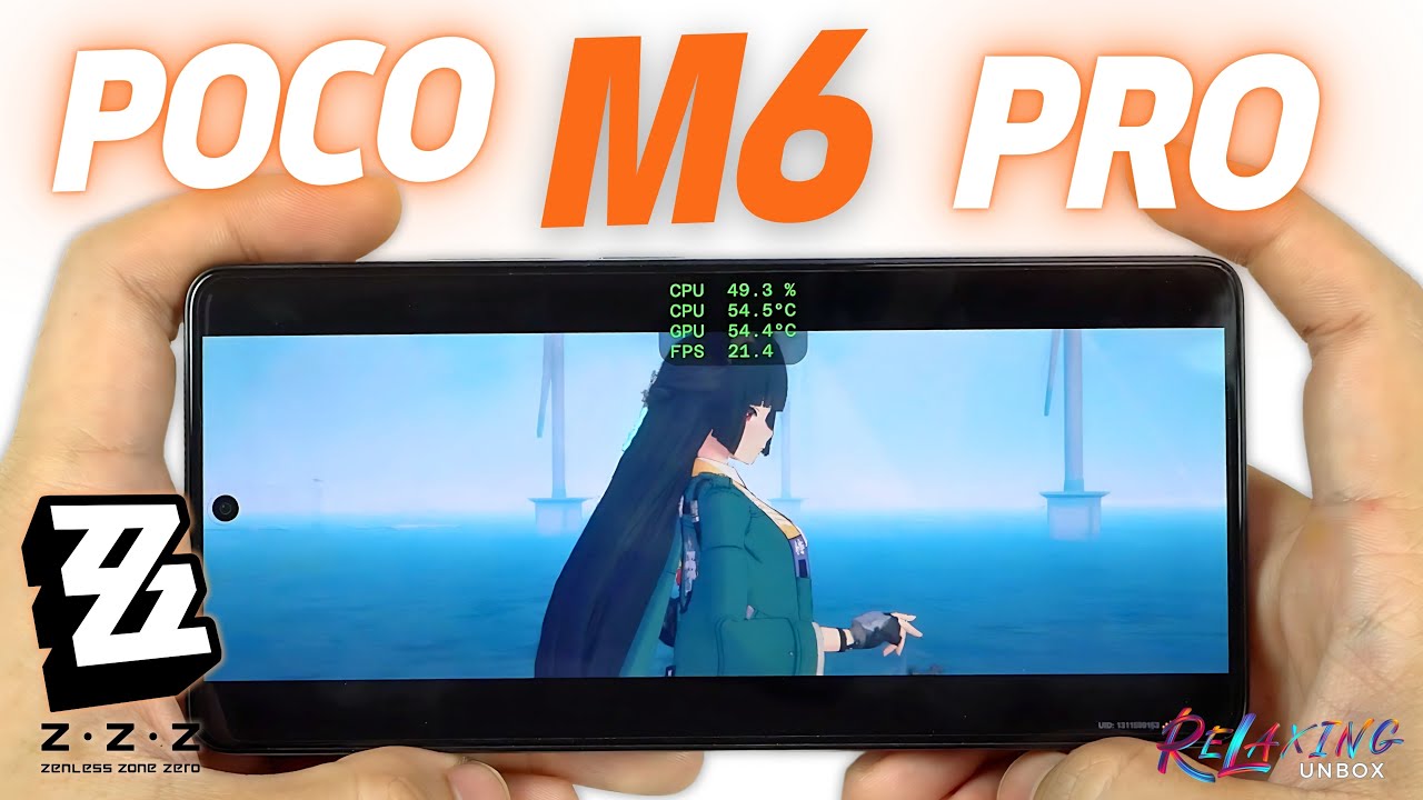 Poco M6 Pro Zenless Zone Zero Gaming Review Update | FPS & Battery