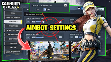 Aimbot Sensitivity/Gyroscope Settings For Cod Mobile📲 (MP & BR) #codm