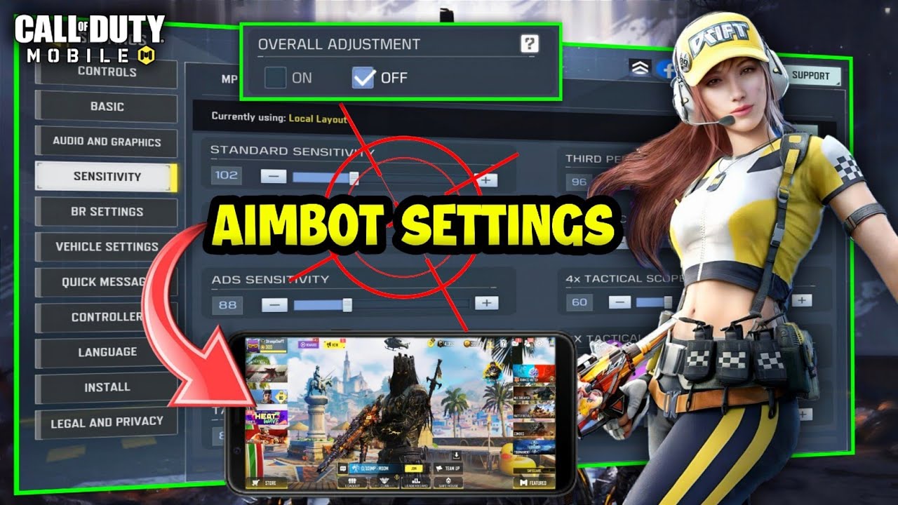 How To Get Aimbot On Call Of Duty Mobile