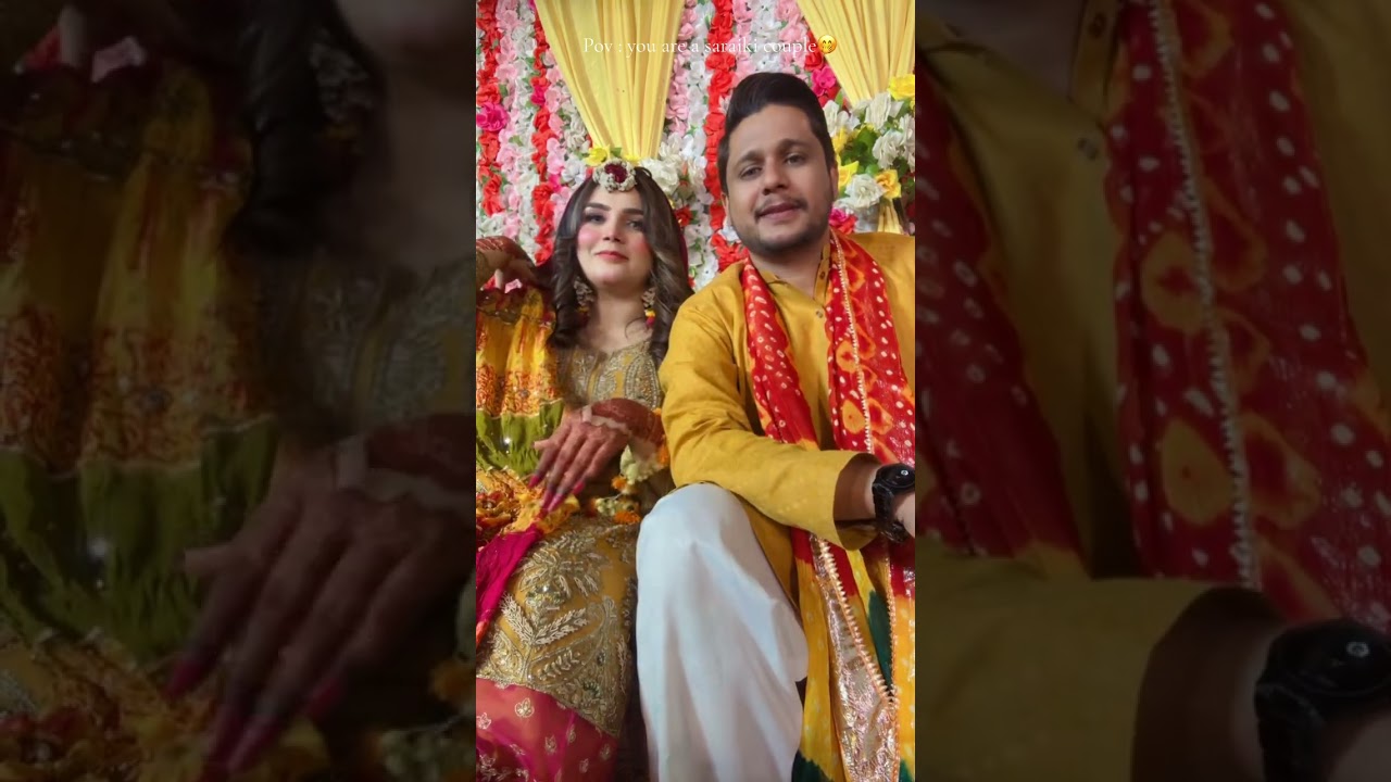 Saraiki couple on their wedding be like : 