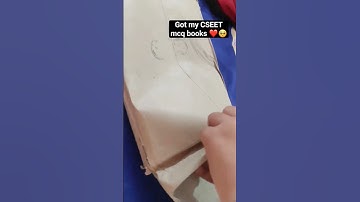 cseet MCQ books aagyi 🥳 after a week #icsi #cseet #cseetprepration #module #companysecretary