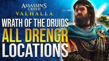 ALL LOST DRENGR LOCATIONS! Wrath of the Druids DLC TUTORIAL