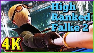 High Ranked Falke Compilation 2 | Street Fighter 5 AE | 4K Ultra HD - 60fps - PC | Shadaloo Stew