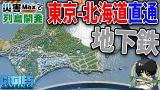 Convenient subway line that allows nonstop travel from Tokyo to Hokkaido - Cities: Skylines Archi... screenshot 2