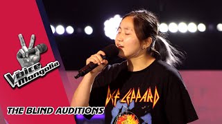 Video thumbnail of "Sanchirmaa.D - "Love the way you lie" - Blind Audition - The Voice of Mongolia 2022"