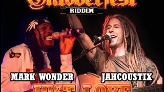 Video thumbnail of "Mark Wonder JUST LOVE ft. Jahcoustix (Oktoberfest Riddim)"