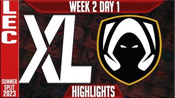 XL vs TH Highlights | LEC Summer 2023 W2D1 | Excel vs Team Heretics