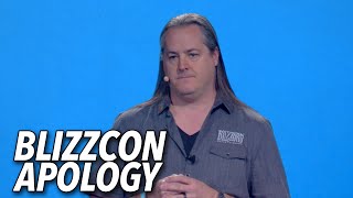 Blizzard Apologizes At Blizzcon 2019