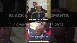 John Lewis's journey as a civil rights icon