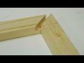 Make mitered half laps on the table saw