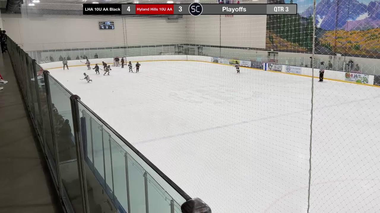 LHA 10U AA Black VS Hyland Hills 10U AA