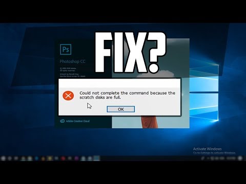 Video Fix Photoshop Showing 