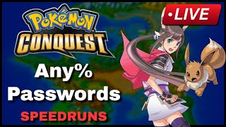 Day 3: Pokemon Conquest Any% Passwords Speedruns