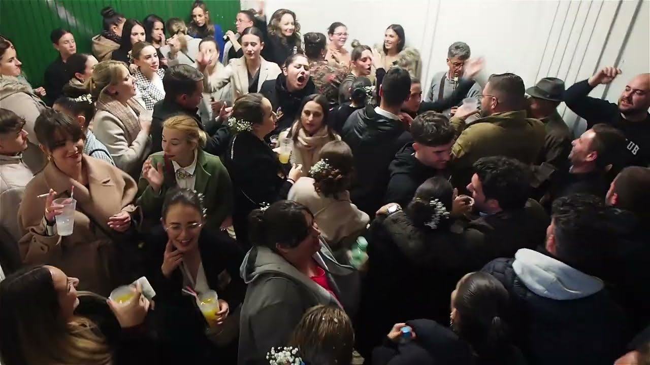 Carantoñas 2023 Juerga al son de la flauta y el tamboril. Acehúche (Cáceres)