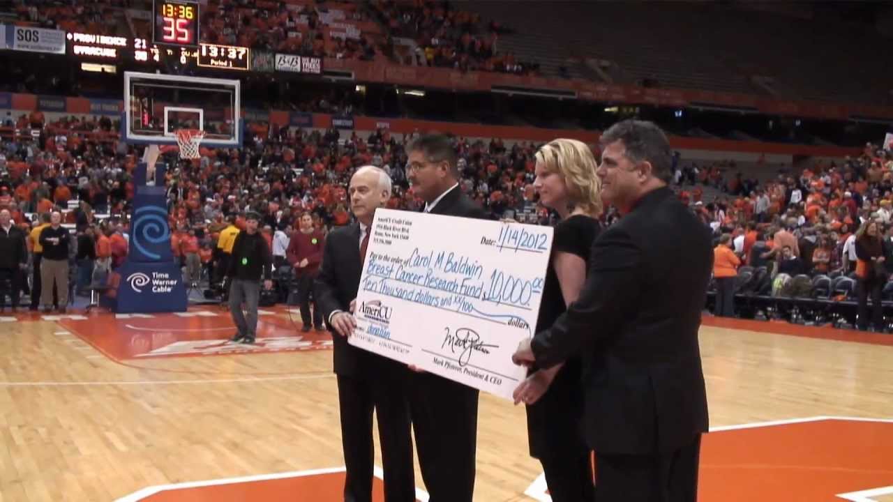 Carol Baldwin Fund $10,000 Check Donation