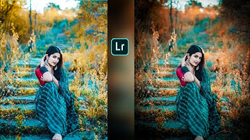 Yellow And Blue Effect Lightroom Photo Editing // Lightroom Photo Editing कैसे करें //