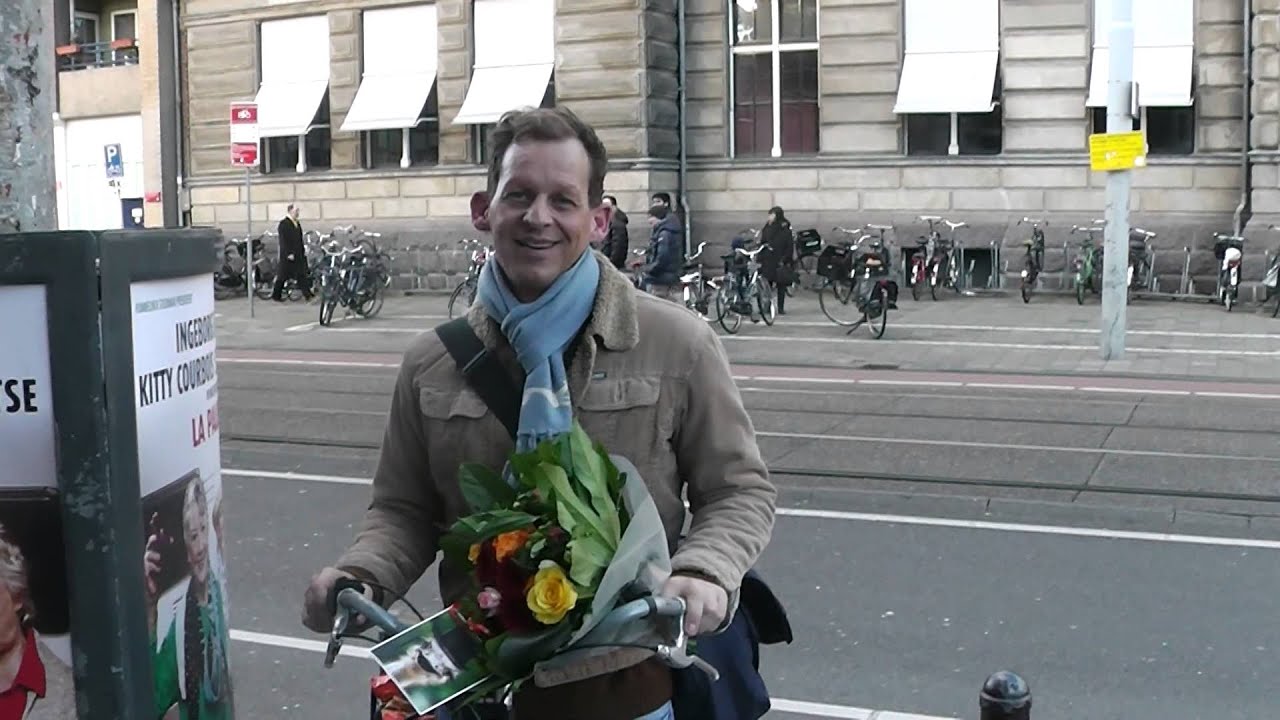@ Paradiso Joep Onderdelinden na zijn uitverkochte voorstelling De Veer