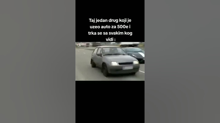 Kada drug kupi auto za 500e