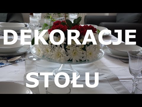 Wideo: Jak Udekorować Stół