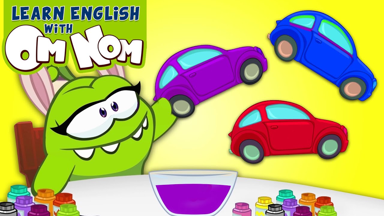⁣Learn Vehicles With Om Nom & Om Nelle | Vehicles For Kids | Learn English With Om Nom