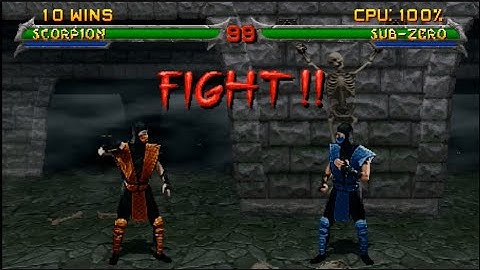 Mortal Kombat 2 Remix 2025 - SCORPION Gameplay Playthrough