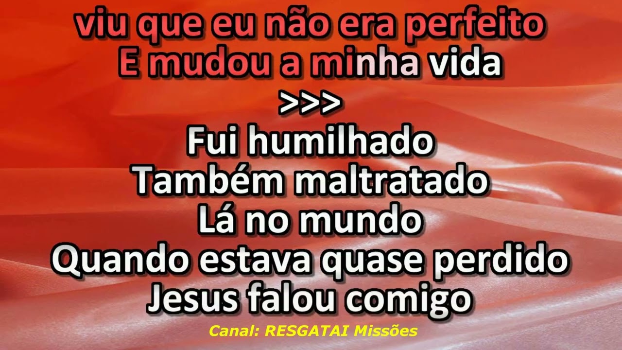Canarinhos de Cristo - Eu Encontrei - Playback - Karaokê