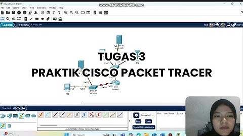 TUGAS 3 JARINGAN KOMPUTER | PRAKTIK CISCO PACKET TRACER 