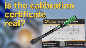 Is the UHARBOUR torque wrench calibration certificate real?