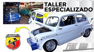 🔧 LUCAS NOS MUESTRA SU TALLER ESPECIALIZADO EN FIAT 600 Y NOS PRESENTA SU FIAT 600 ABARTH