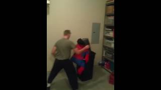 I'll show you tough, Spiderman!