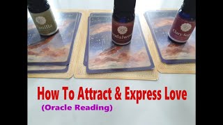 How to attract & express love? with 80s song suggestion