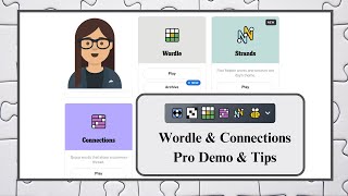 Lady Puzzle NYT Games Demo (Part 1: Wordle & Connections) screenshot 2